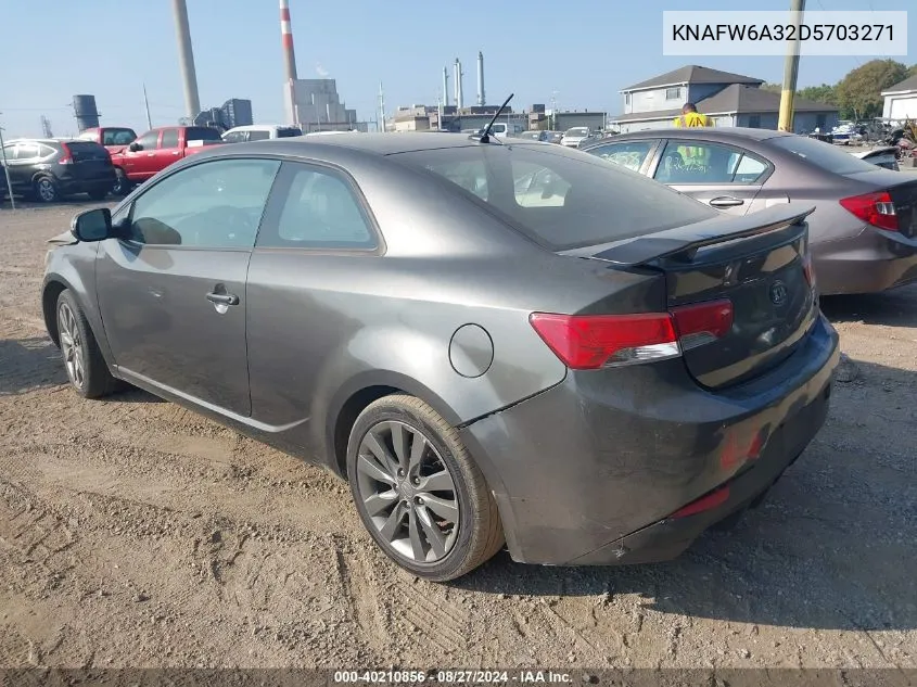 KNAFW6A32D5703271 2013 Kia Forte Koup Sx