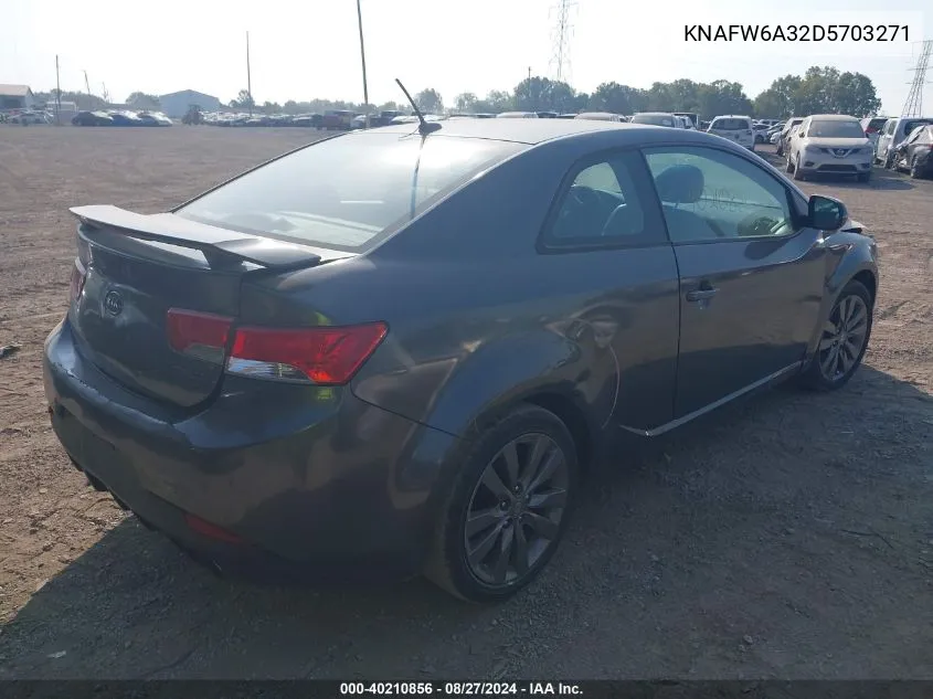 KNAFW6A32D5703271 2013 Kia Forte Koup Sx