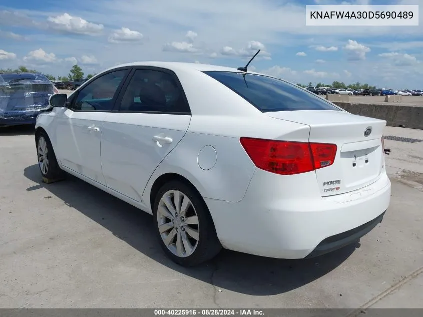 KNAFW4A30D5690489 2013 Kia Forte Sx