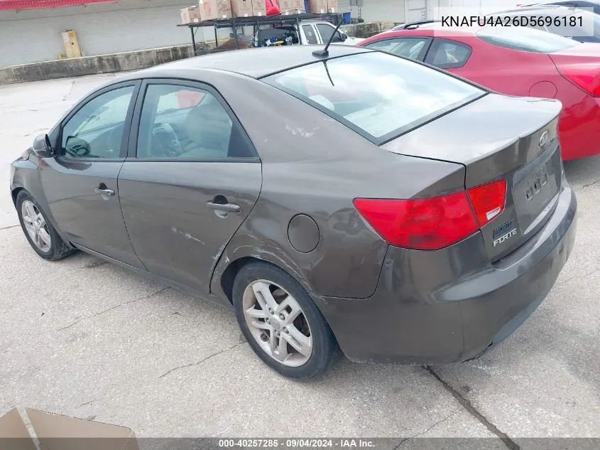 KNAFU4A26D5696181 2013 Kia Forte Ex