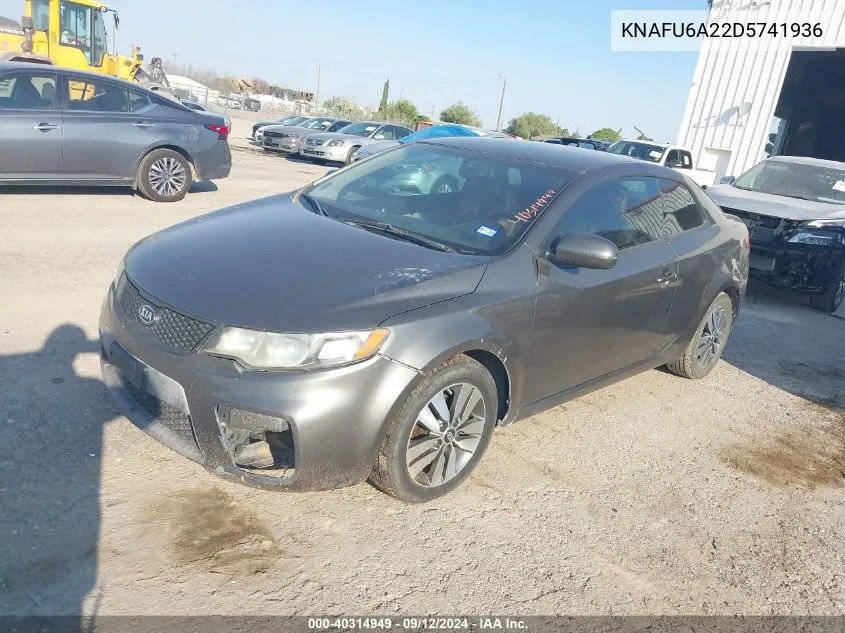 KNAFU6A22D5741936 2013 Kia Forte Koup Ex