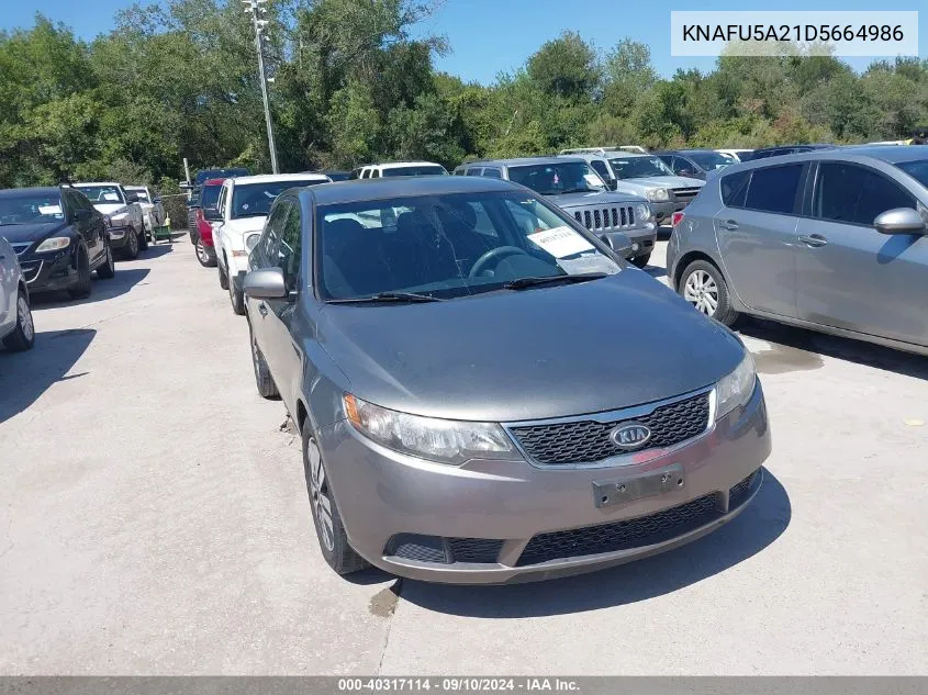 KNAFU5A21D5664986 2013 Kia Forte Ex