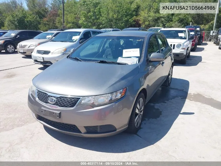 KNAFU5A21D5664986 2013 Kia Forte Ex