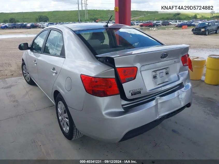 KNAFT4A29D5724882 2013 Kia Forte Lx