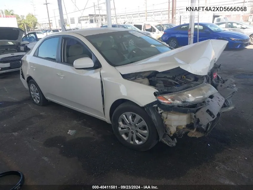 KNAFT4A2XD5666068 2013 Kia Forte Lx