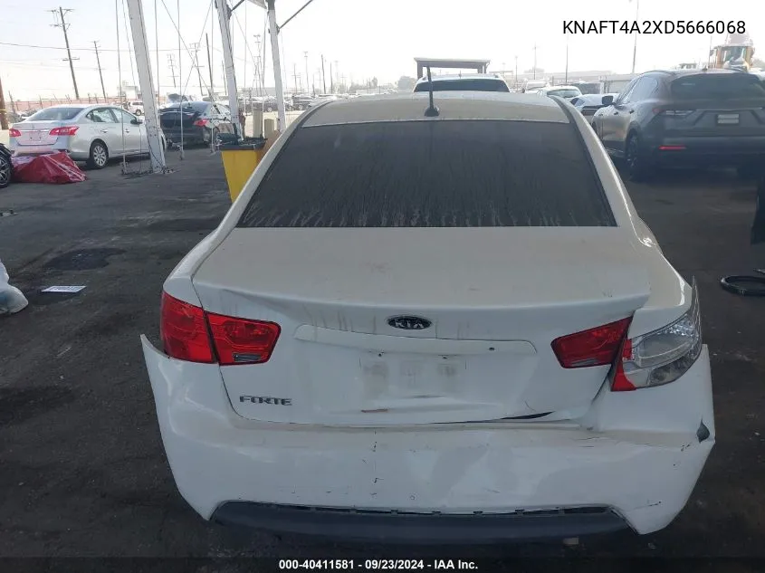 KNAFT4A2XD5666068 2013 Kia Forte Lx