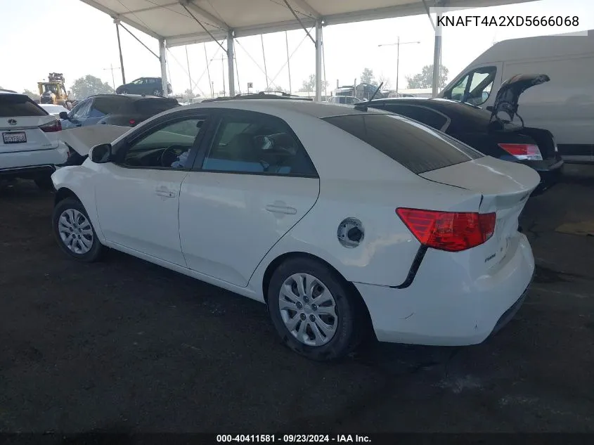 KNAFT4A2XD5666068 2013 Kia Forte Lx