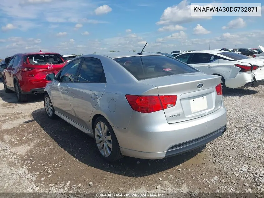 KNAFW4A30D5732871 2013 Kia Forte Sx