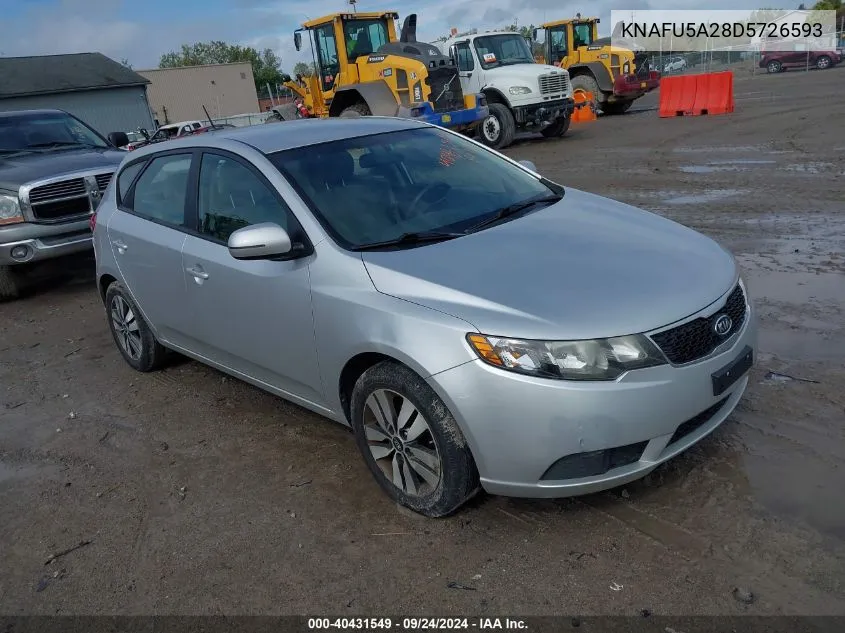 KNAFU5A28D5726593 2013 Kia Forte Ex