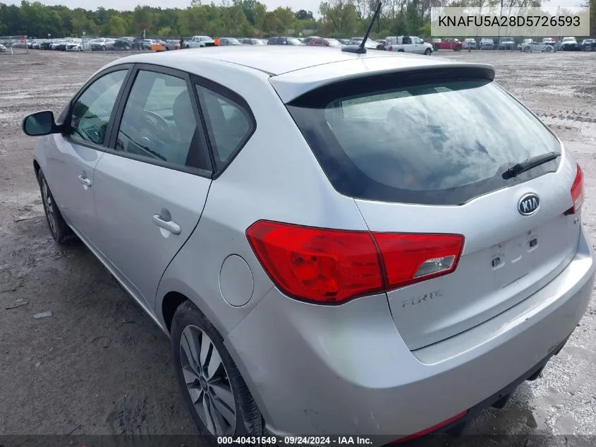 KNAFU5A28D5726593 2013 Kia Forte Ex