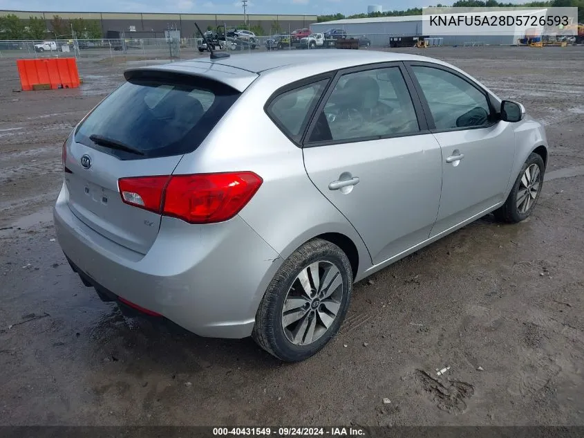 KNAFU5A28D5726593 2013 Kia Forte Ex