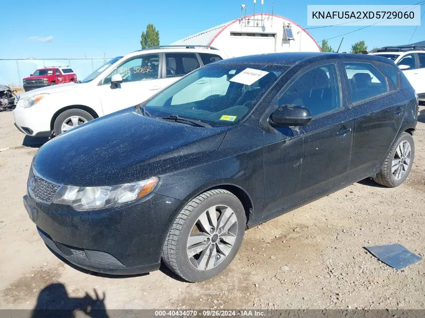 2013 Kia Forte Ex VIN: KNAFU5A2XD5729060 Lot: 40434070