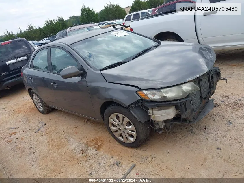 2013 Kia Forte Ex VIN: KNAFU4A24D5705430 Lot: 40461133