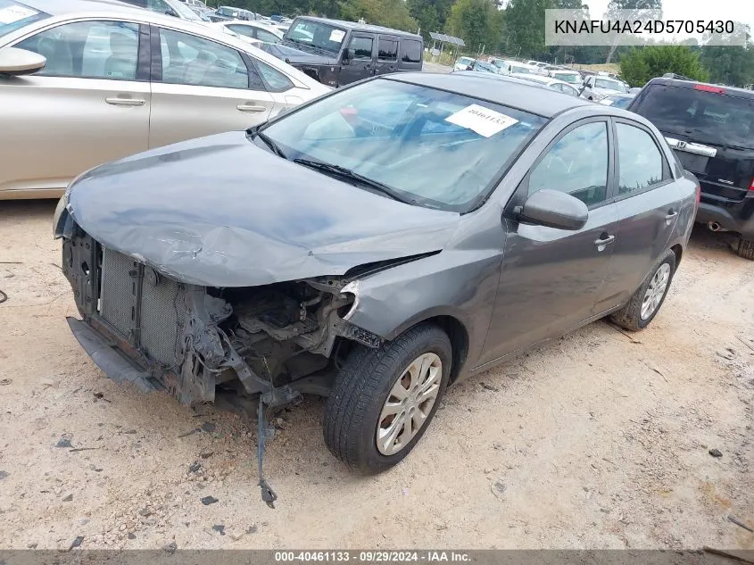 KNAFU4A24D5705430 2013 Kia Forte Ex