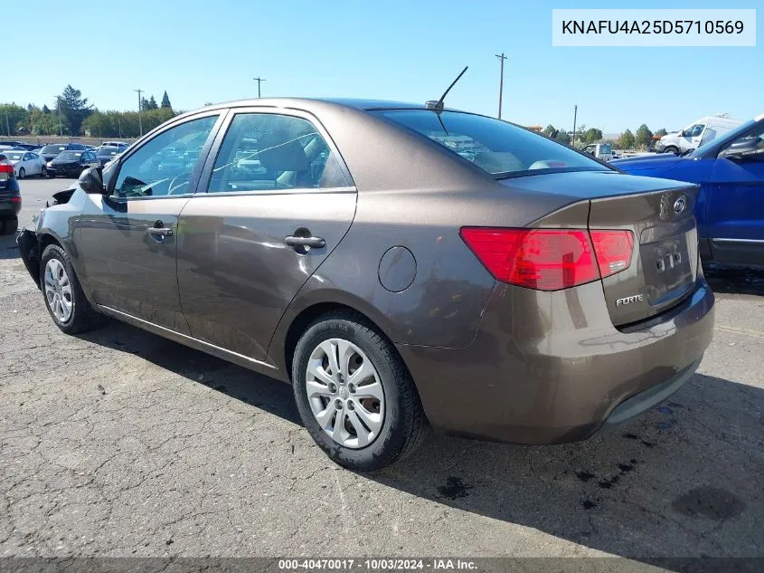 2013 Kia Forte Ex VIN: KNAFU4A25D5710569 Lot: 40470017