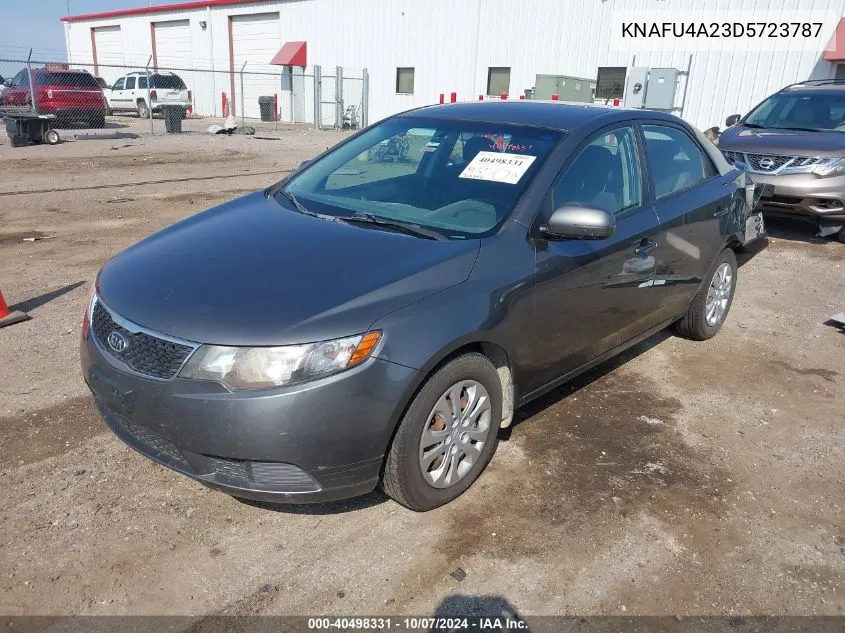 2013 Kia Forte Ex VIN: KNAFU4A23D5723787 Lot: 40498331