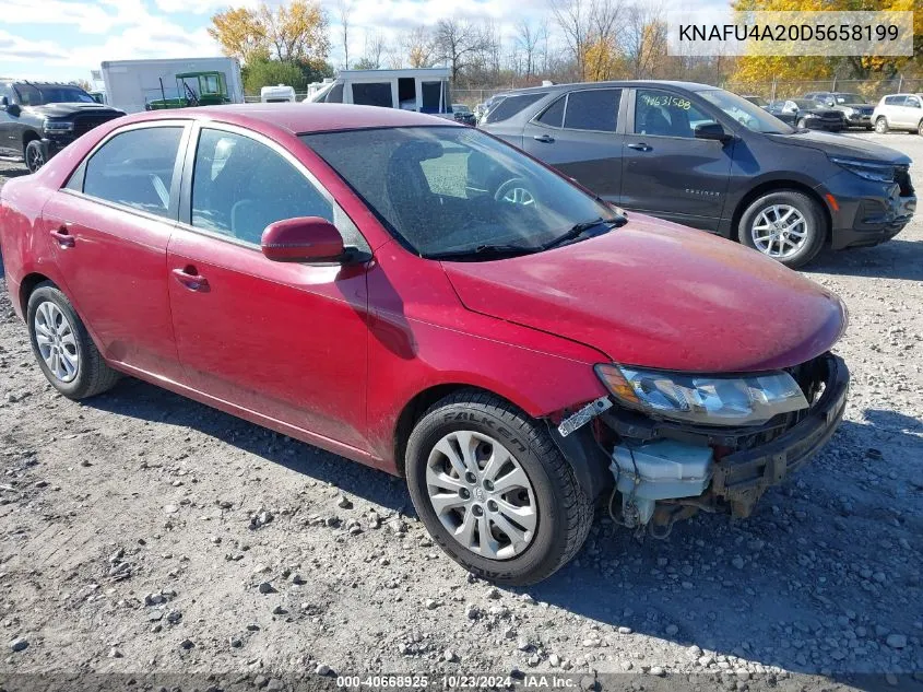 KNAFU4A20D5658199 2013 Kia Forte Ex