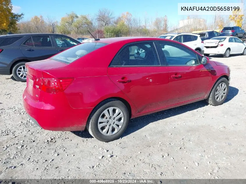 KNAFU4A20D5658199 2013 Kia Forte Ex