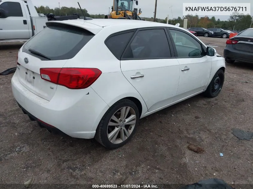 2013 Kia Forte Sx VIN: KNAFW5A37D5676711 Lot: 40699523