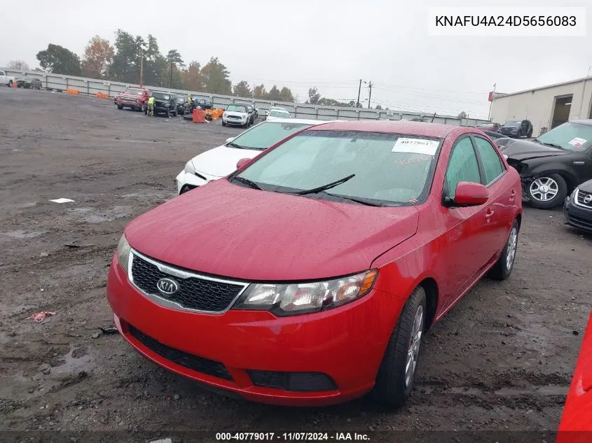 2013 Kia Forte Ex VIN: KNAFU4A24D5656083 Lot: 40779017