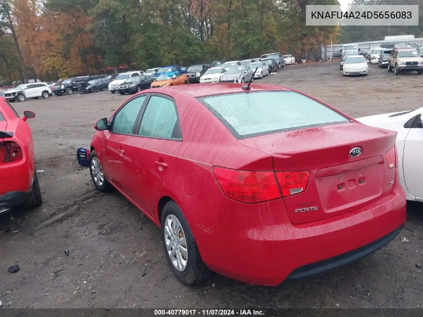 2013 Kia Forte Ex VIN: KNAFU4A24D5656083 Lot: 40779017