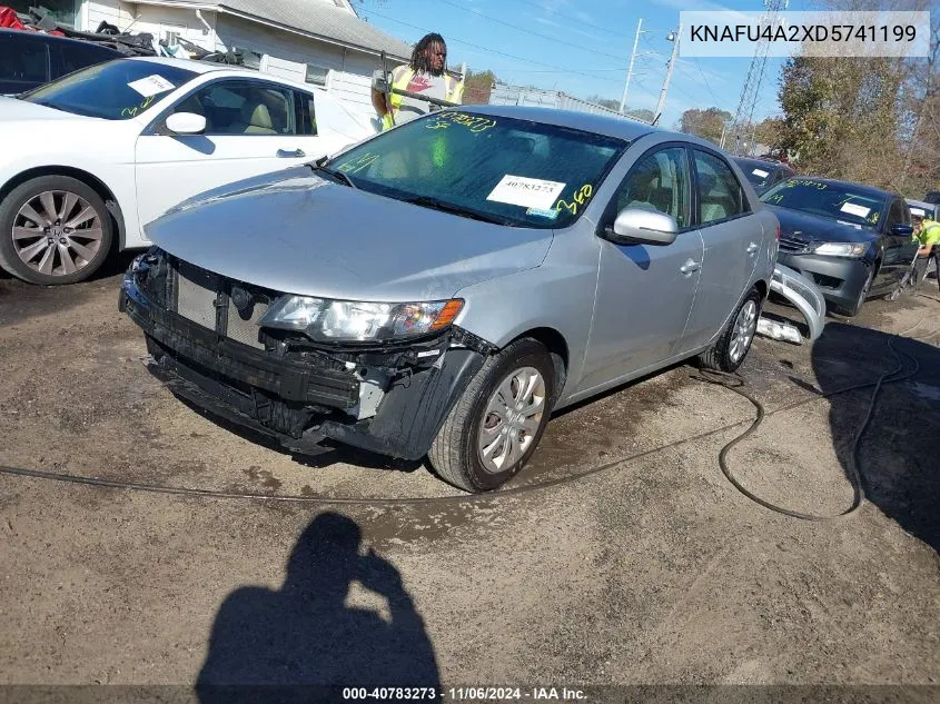 2013 Kia Forte Ex VIN: KNAFU4A2XD5741199 Lot: 40783273