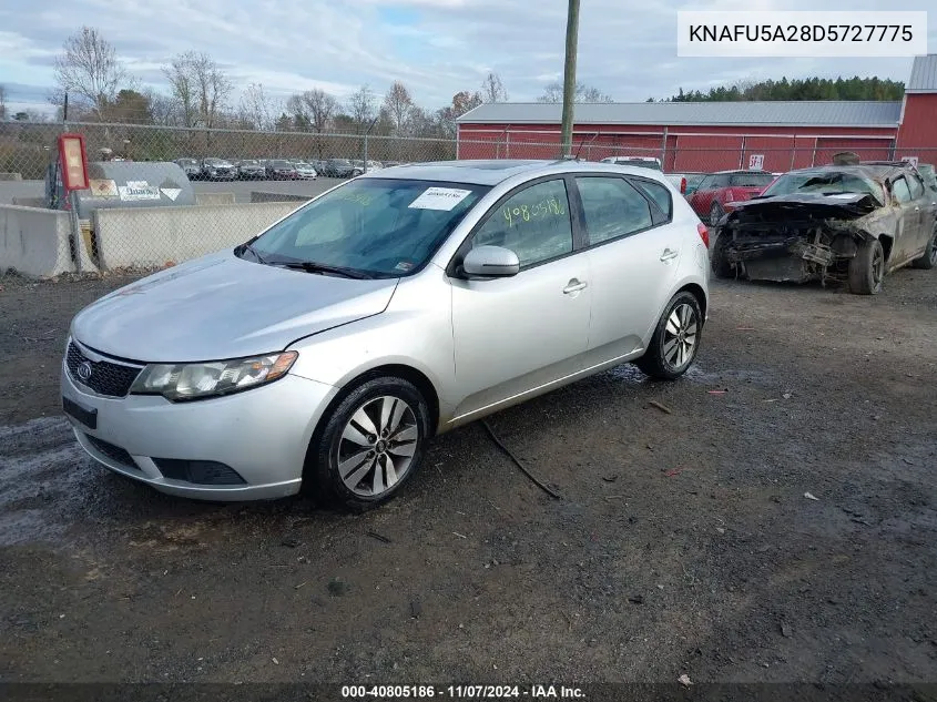 2013 Kia Forte Ex VIN: KNAFU5A28D5727775 Lot: 40805186