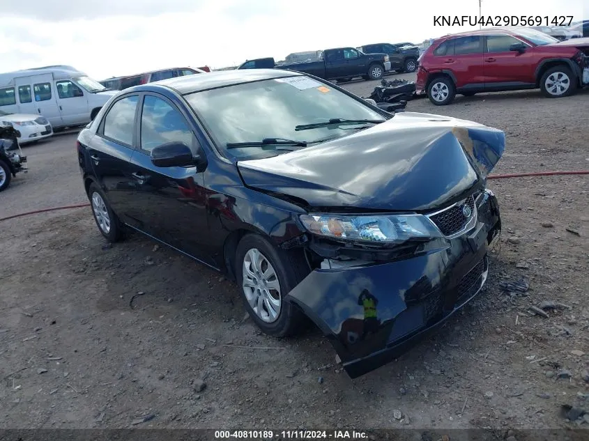 2013 Kia Forte Ex VIN: KNAFU4A29D5691427 Lot: 40810189