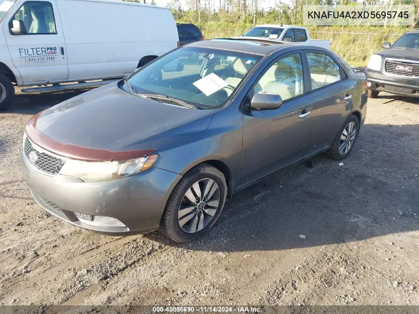 KNAFU4A2XD5695745 2013 Kia Forte Ex