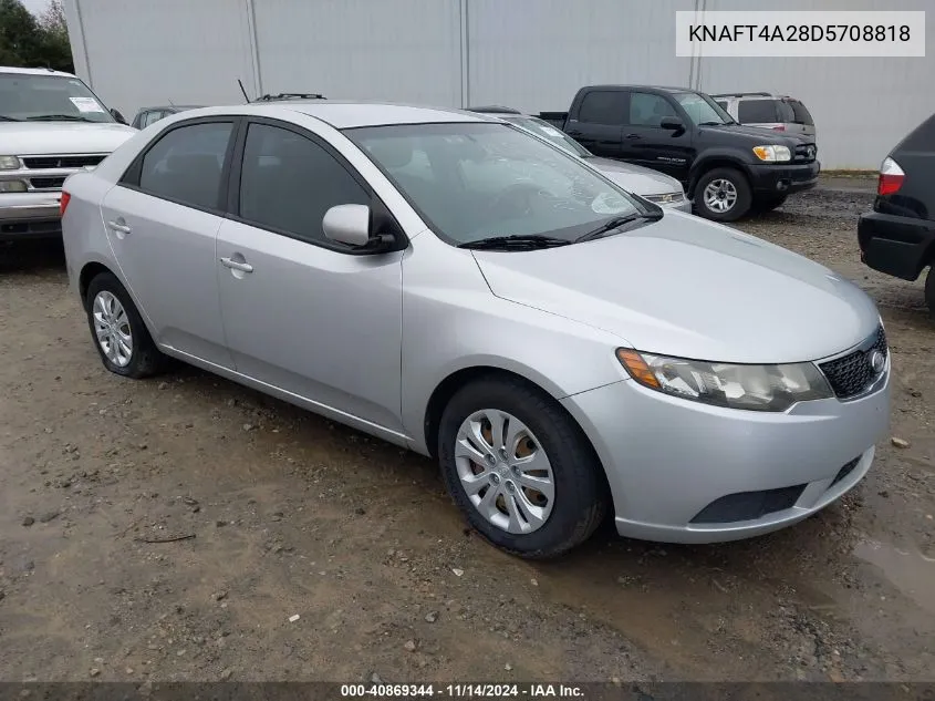 KNAFT4A28D5708818 2013 Kia Forte Lx