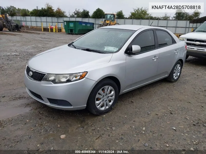 KNAFT4A28D5708818 2013 Kia Forte Lx