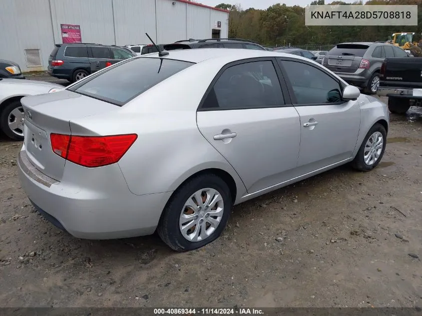 KNAFT4A28D5708818 2013 Kia Forte Lx