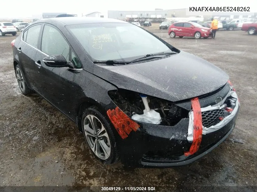 2014 Kia Forte Ex VIN: KNAFX4A86E5248262 Lot: 30049129