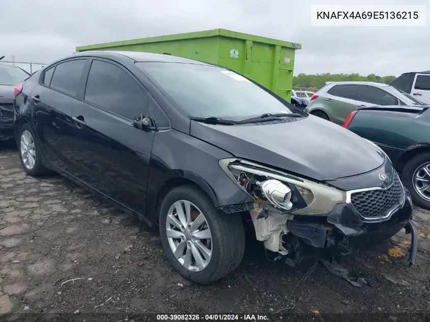 KNAFX4A69E5136215 2014 Kia Forte Lx