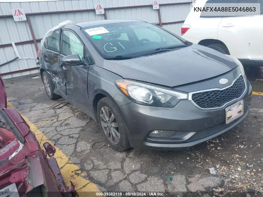 2014 Kia Forte Ex VIN: KNAFX4A88E5046863 Lot: 39382118