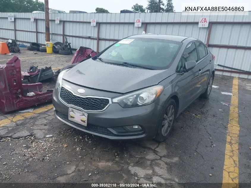 KNAFX4A88E5046863 2014 Kia Forte Ex