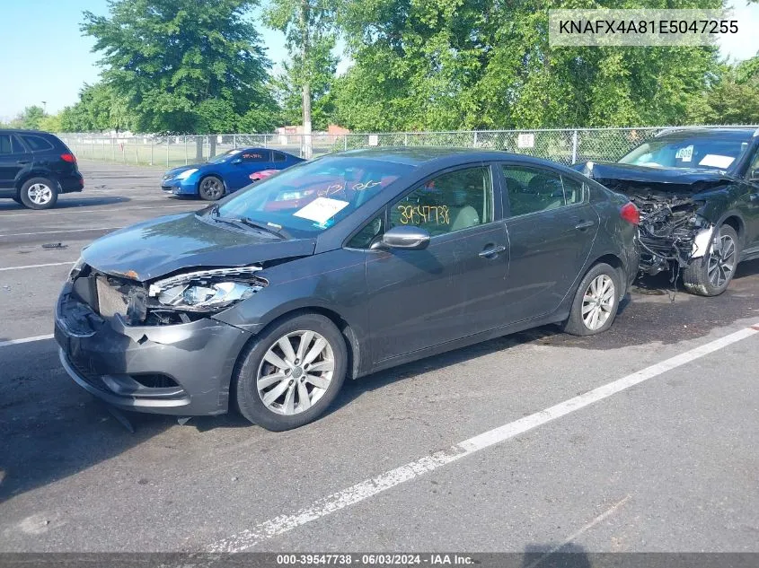 KNAFX4A81E5047255 2014 Kia Forte Ex