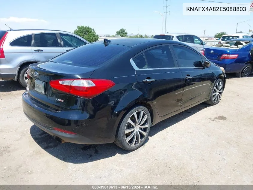 KNAFX4A82E5088803 2014 Kia Forte Ex