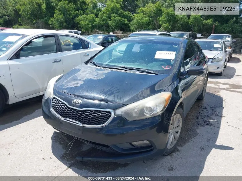 KNAFX4A89E5109226 2014 Kia Forte Ex