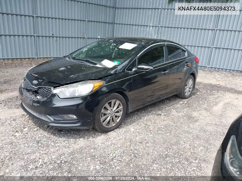 KNAFX4A80E5094373 2014 Kia Forte Ex