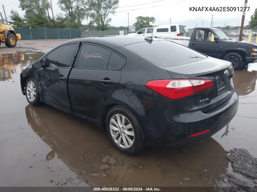 2014 Kia Forte Lx VIN: KNAFX4A62E5091277 Lot: 40026322