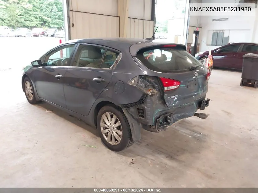 KNAFX5A85E5231930 2014 Kia Forte Ex