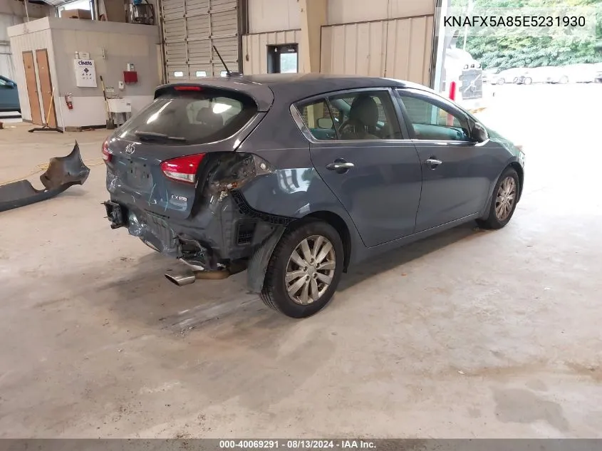 KNAFX5A85E5231930 2014 Kia Forte Ex