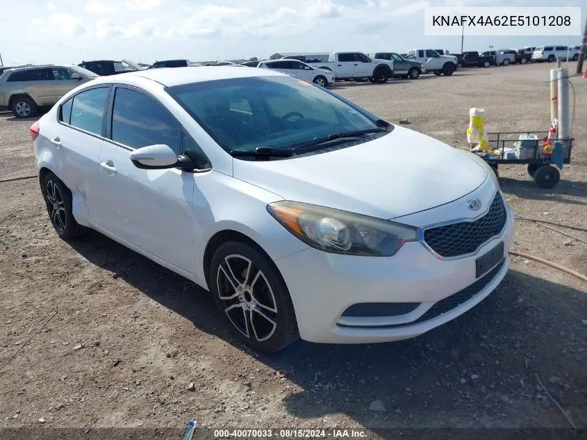 2014 Kia Forte Lx VIN: KNAFX4A62E5101208 Lot: 40070033