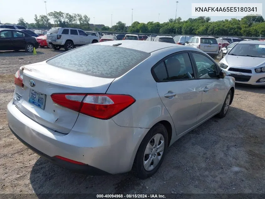 KNAFK4A65E5180341 2014 Kia Forte Lx