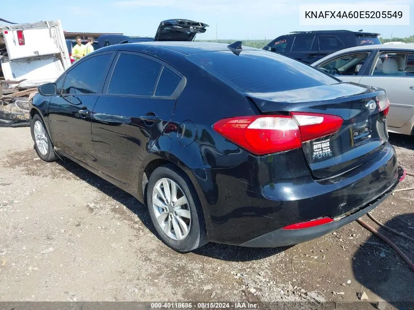 KNAFX4A60E5205549 2014 Kia Forte Lx