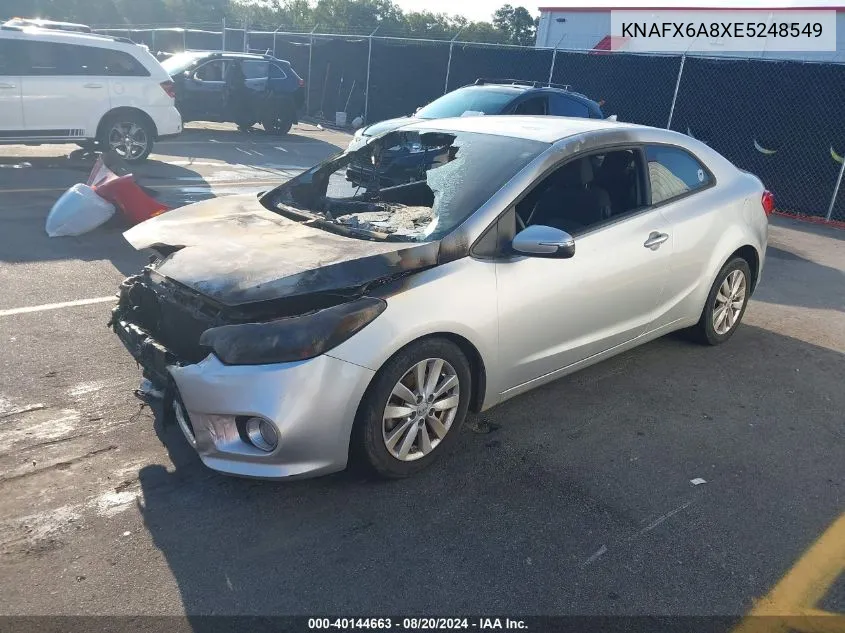 KNAFX6A8XE5248549 2014 Kia Forte Ex