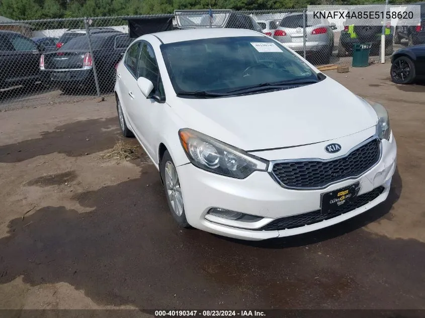 KNAFX4A85E5158620 2014 Kia Forte Ex