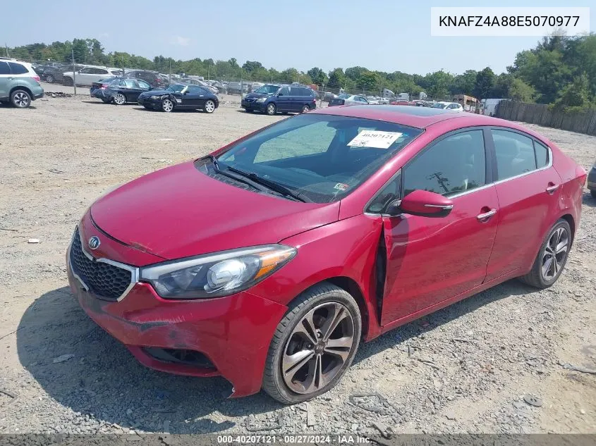 KNAFZ4A88E5070977 2014 Kia Forte Ex