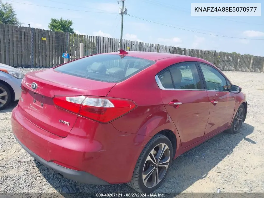 KNAFZ4A88E5070977 2014 Kia Forte Ex